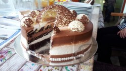 Čokoládový dort s mascarpone Obrázek 1