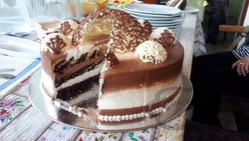 Čokoládový dort s mascarpone Obrázek 1